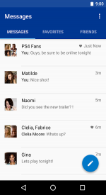 screenshoot for PlayStation Messages - Check your online friends