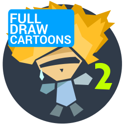 poster for Draw Cartoons 2 PRO