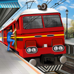 poster for City Train Driver Simulator 2021:Free Train Games