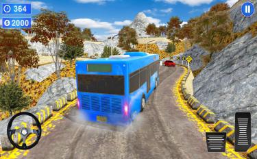 screenshoot for Off-road Mountain Bus Ramp Simulator