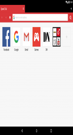 screenshoot for Opera Mini browser beta