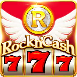 logo for Rock N’ Cash Vegas Slot Casino