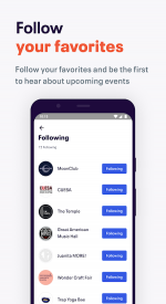 screenshoot for Eventbrite - Discover popular events & nearby fun