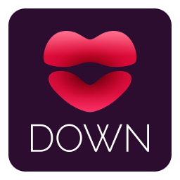 logo for DOWN Dating: Match, Chat, Date