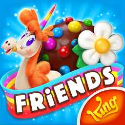 logo for Candy Crush Friends Saga