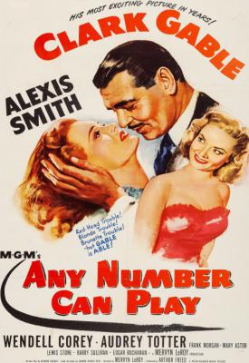 poster for Any Number Can Play 1949