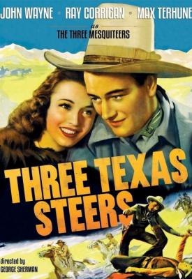 poster for Three Texas Steers 1939