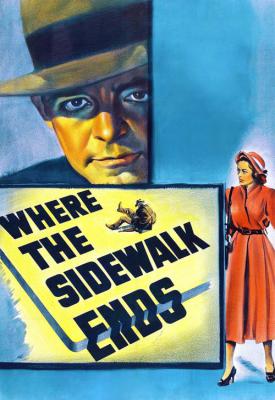 poster for Where the Sidewalk Ends 1950
