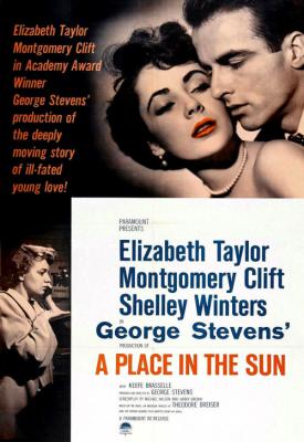 poster for A Place in the Sun 1951