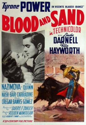 poster for Blood and Sand 1941