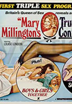 poster for Mary Millington’s True Blue Confessions 1980