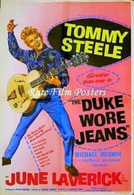 poster for The Duke Wore Jeans 1958
