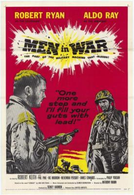 poster for Men in War 1957