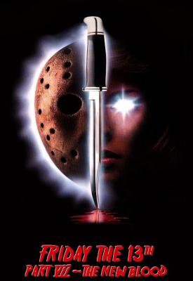 poster for Friday the 13th Part VII: The New Blood 1988