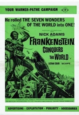 poster for Frankenstein Conquers the World 1965