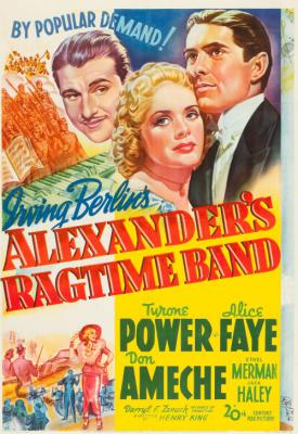 poster for Alexander’s Ragtime Band 1938