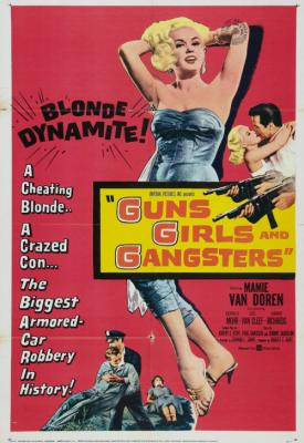 poster for Guns Girls and Gangsters 1959