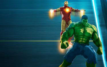 screenshoot for Iron Man & Hulk: Heroes United
