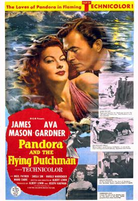 poster for Pandora and the Flying Dutchman 1951