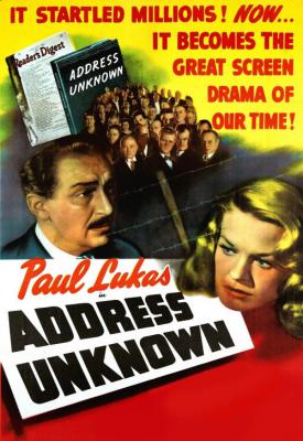 poster for Address Unknown 1944