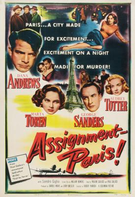 poster for Assignment: Paris 1952