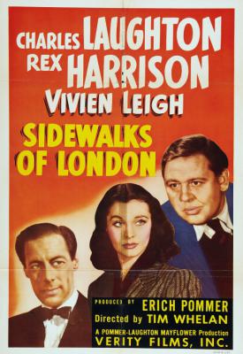 poster for Sidewalks of London 1938