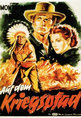 poster for Davy Crockett, Indian Scout 1950