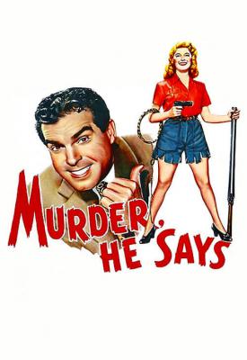 poster for Murder, He Says 1945