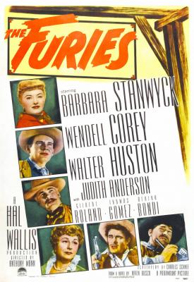 poster for The Furies 1950