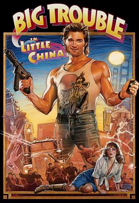 poster for Big Trouble in Little China 1986