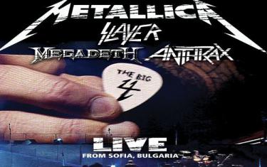 screenshoot for Metallica/Slayer/Megadeth/Anthrax: The Big 4: Live from Sofia, Bulgaria