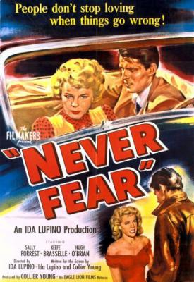 poster for Never Fear 1950