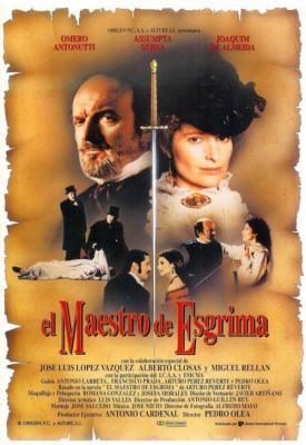 poster for El maestro de esgrima 1992