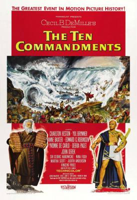 poster for The Ten Commandments 1956