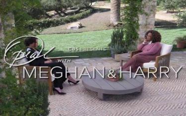 screenshoot for Oprah with Meghan and Harry: A CBS Primetime Special