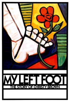 poster for My Left Foot 1989