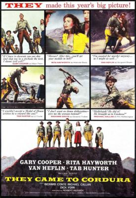 poster for They Came to Cordura 1959