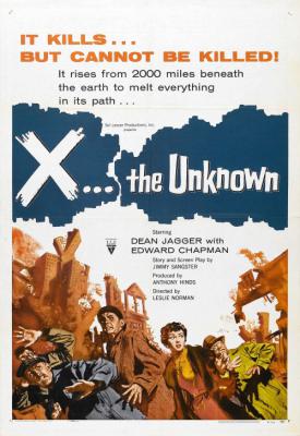 poster for X the Unknown 1956
