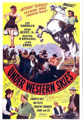 poster for Under Western Skies 1945