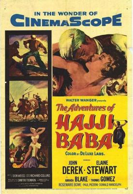 poster for The Adventures of Hajji Baba 1954