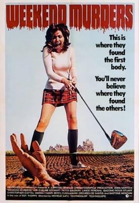 poster for The Weekend Murders 1970