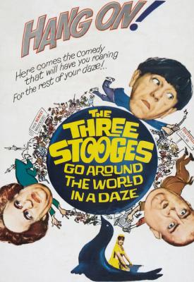 poster for The Three Stooges Go Around the World in a Daze 1963