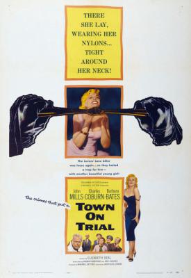 poster for Town on Trial 1957