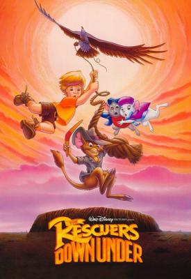 poster for The Rescuers Down Under 1990