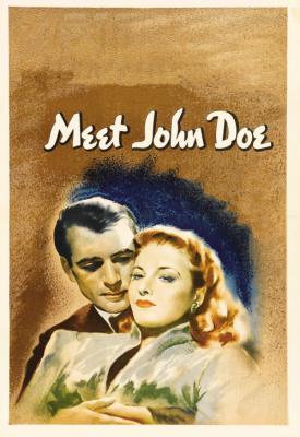 poster for Meet John Doe 1941