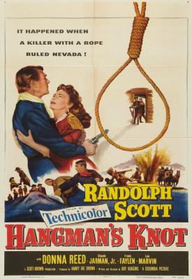 poster for Hangman’s Knot 1952