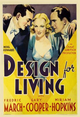 poster for Design for Living 1933
