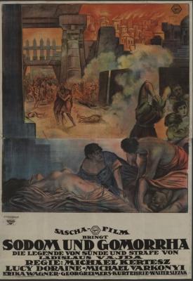 poster for Sodom und Gomorrha 1922