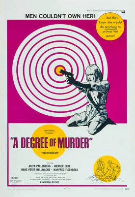 poster for Degree of Murder 1967