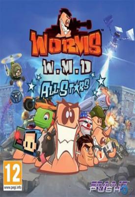poster for Worms W.M.D. + All-Stars DLC + Wormhole Update